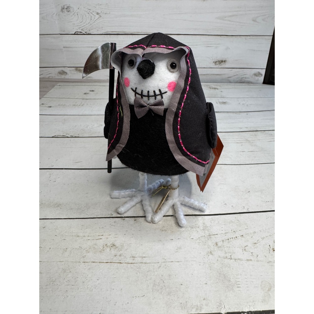 Hyde and EEK Boutique 2024 Featherly Friends Hoodie Grim Reaper Halloween Bird